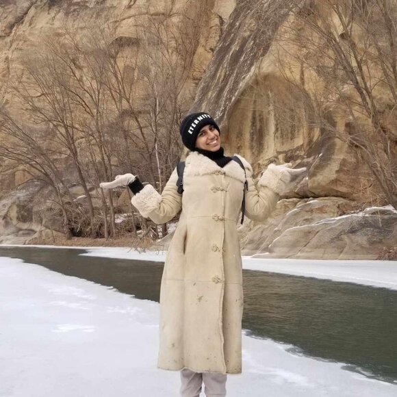 Danier Shearling Suede Coat - Picture 10 of 14